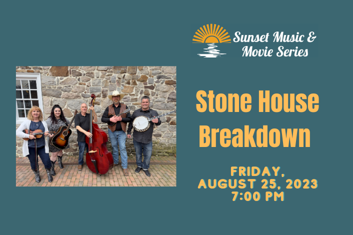 Stone House Breakdown Band performing at Fort Hunter Park on August 25, 2023 at 7:00 PM