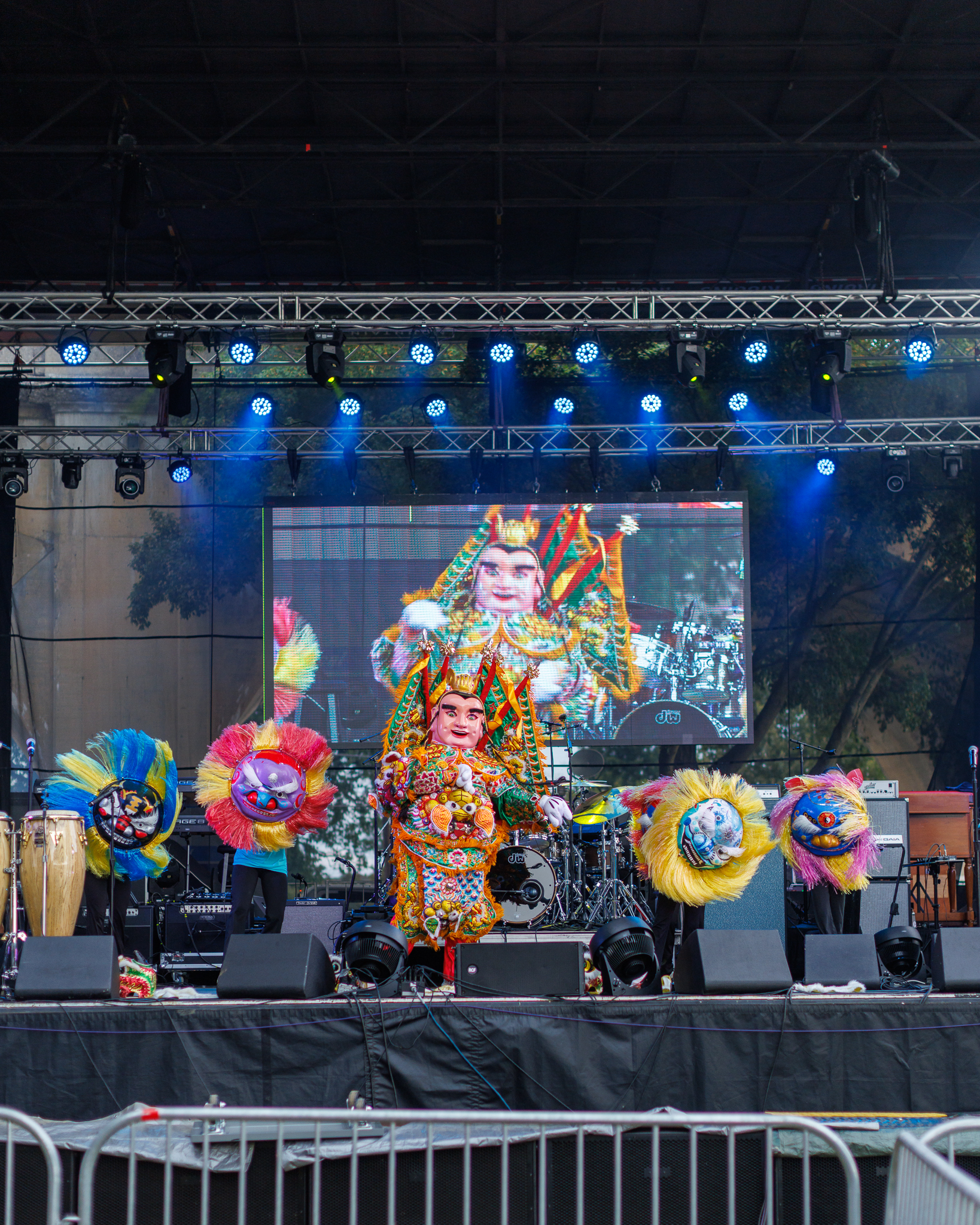 Cultural Performances on the stage at Cultural Fest