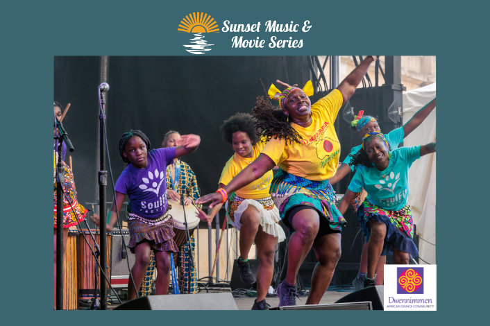 African dancers performing on stage