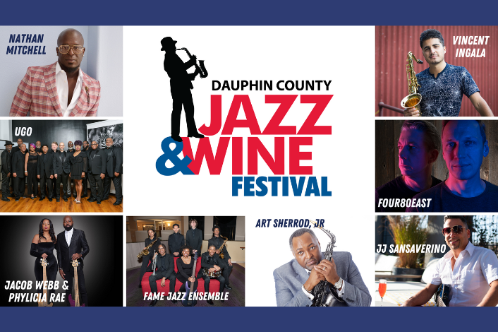 Jazz and Wine Festival poster