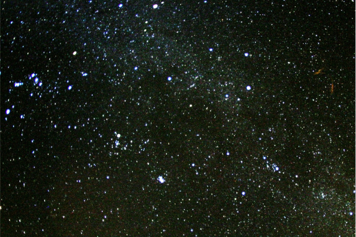 night sky with stars