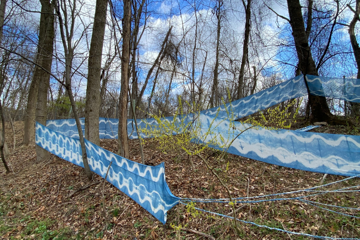 Picture of outdoor art inside the park