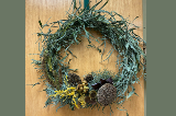 wreath made of natural materials