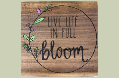 Custom made arts and crafts and signs